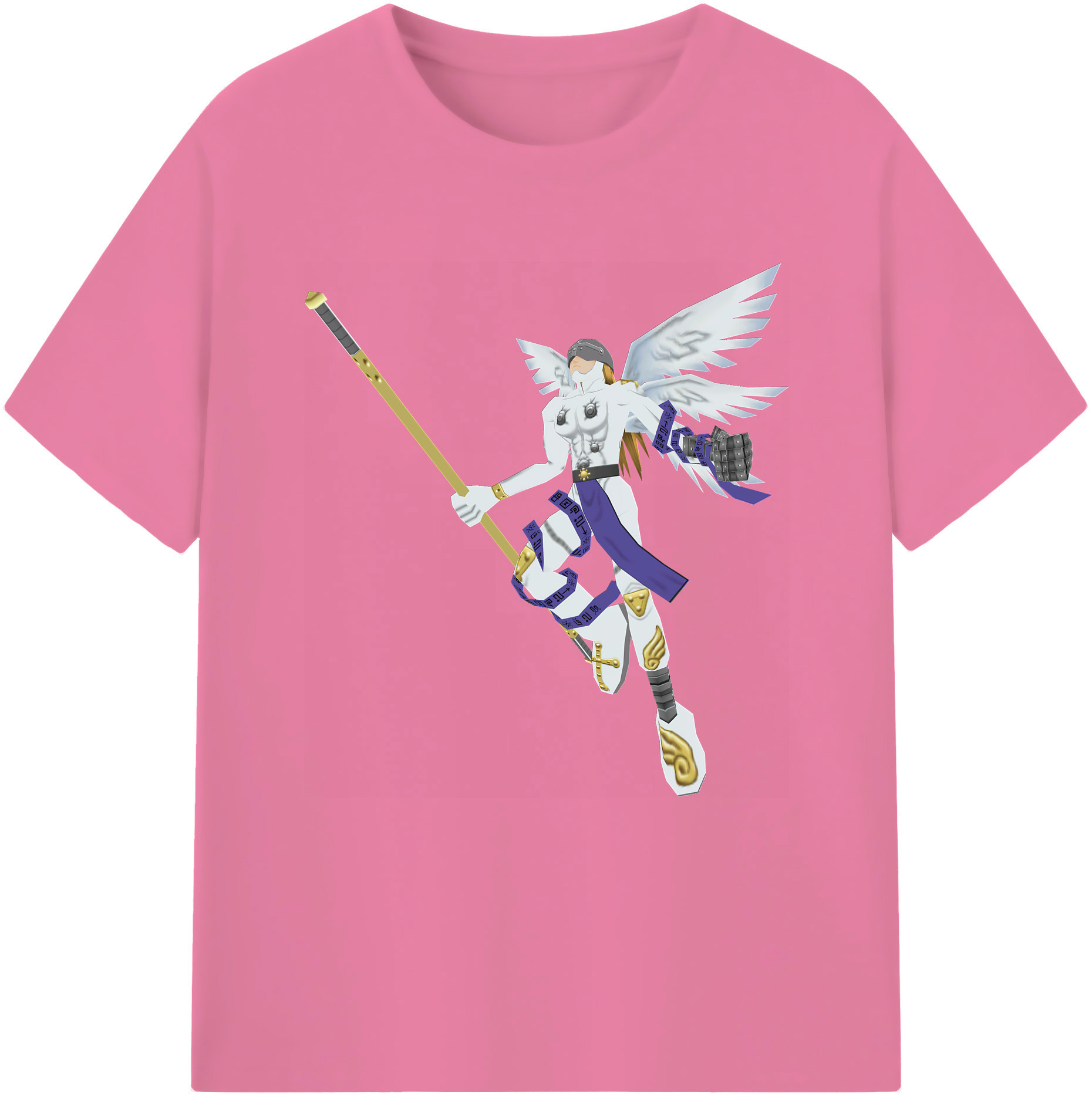 （画像用） Digimon デジタルモンスター/デジモン 綿100％半袖Tシャツ（フロントプリント）